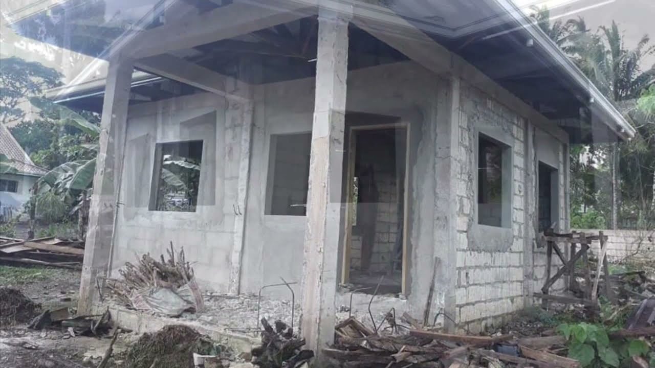 MY SMALL HOUSE BUILD IN PHILIPPINES(cost 500k pesos) YouTube