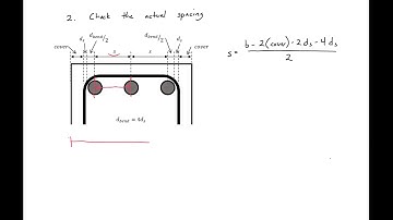 9 - Example 1 - Crack Control Reinforcement