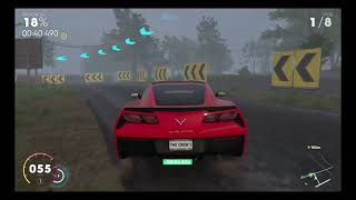 Haciendo carreras con mi nuevo coche corvette en (The crew 2)