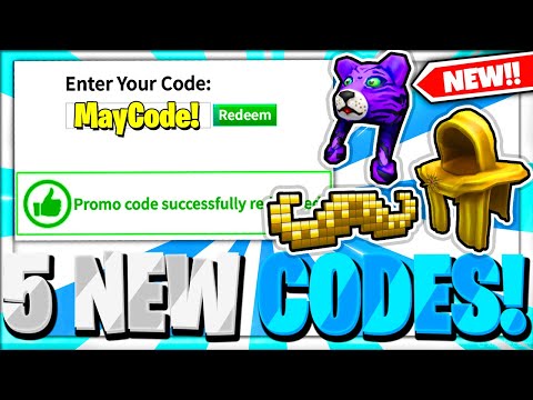 ALL NEW MAY 2022 ROBLOX PROMO CODES! New Promo Code Working Free Items  Events Not Expired 
