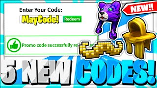 ALL *5* NEW MAY Roblox Promo Codes On ROBLOX 2022 | WORKING Roblox Promo Codes (NOT EXPIRED)