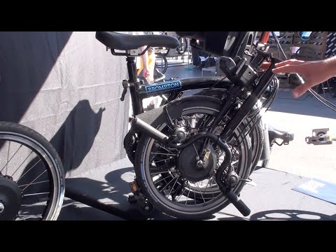 Vídeo: First Look: Brompton lança nova bicicleta elétrica dobrável