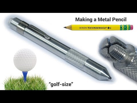 Making an Aluminum Pencil Lead Holder