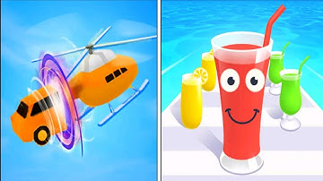 Shape Shifting Vs Juice Run - All Level Gameplay Android iOS, New Apk Update