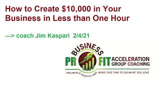 How to Find Five Figures Additional Profit for Your Business in Less Than One Hour