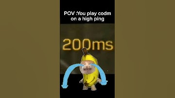 You Play CODM on High Ping😭