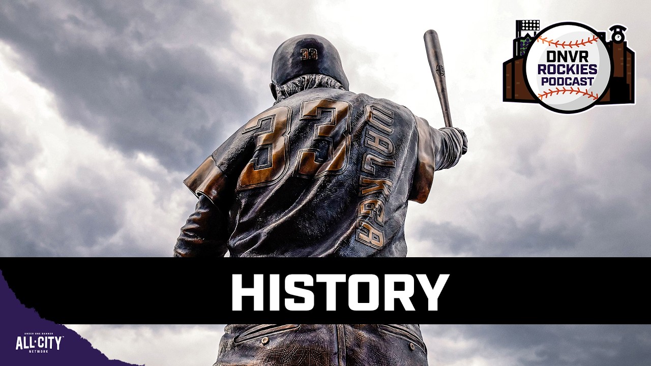 The Rockies unveil first of two new statues outside Coors Field