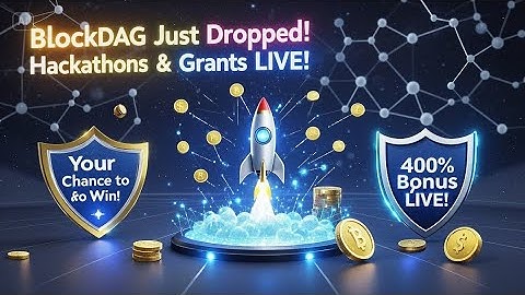 BlockDAG’s New Update Security, Bonuses & Hackathons LIVE!