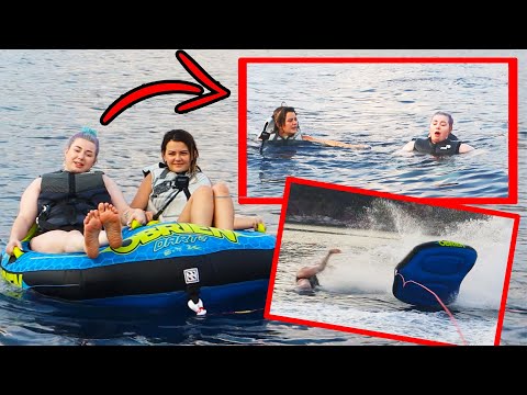 DENİZDE 5 TAKLA ATTIM!  😳 ÖLÜMDEN DÖNDÜM!😓 | Youtuberlarla yat tatilimiz ⛵