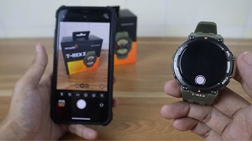 How to Remote iPhone Camera Using Amazfit T Rex 2
