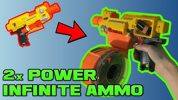 Nerf Barricade Voltage/Clip Swap Mod!