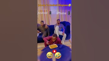 फोन कि रिंग टोन 🤣 Android Vs iphone ringtone shorts 💯 🤗 , #shorts #ytshorts #trend #viral #funny
