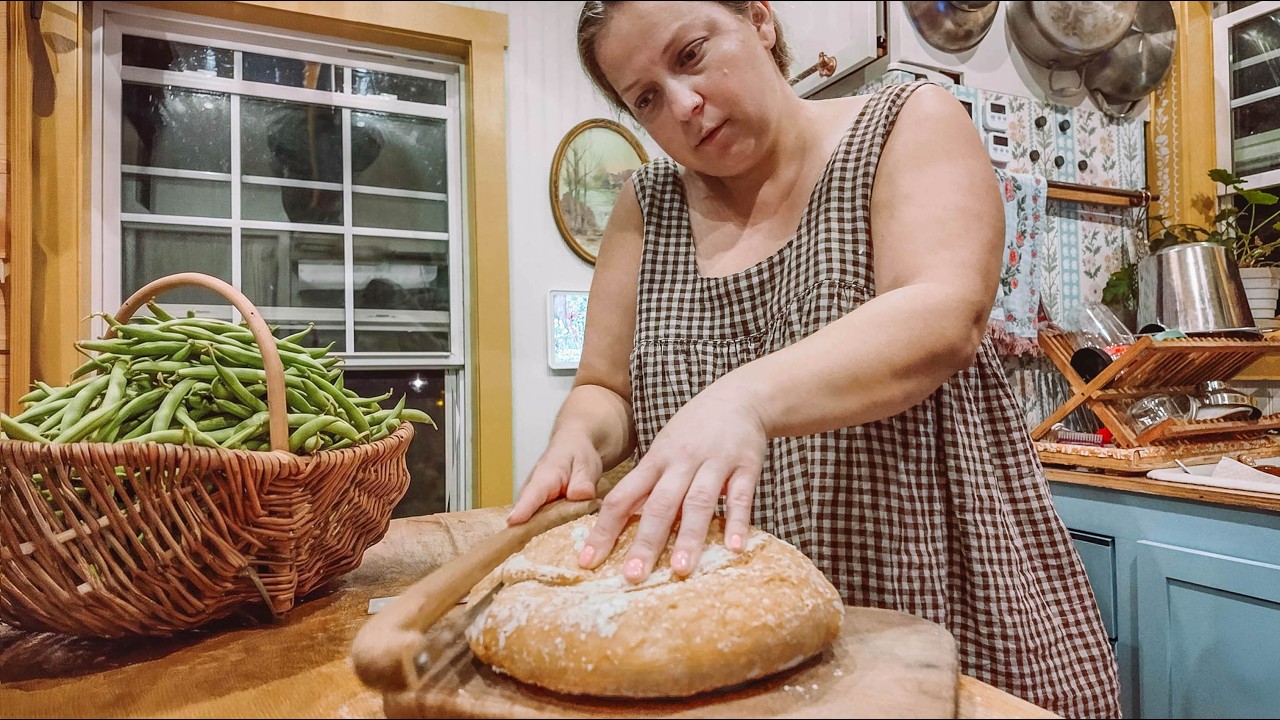 A Cozy End of Summer: Sourdough, Sewing & Meals from Scratch