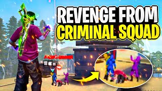 HipHop 3 Vs 3 Criminals Showing Lol emotes Revenge  - Garena Free Fire #shorts