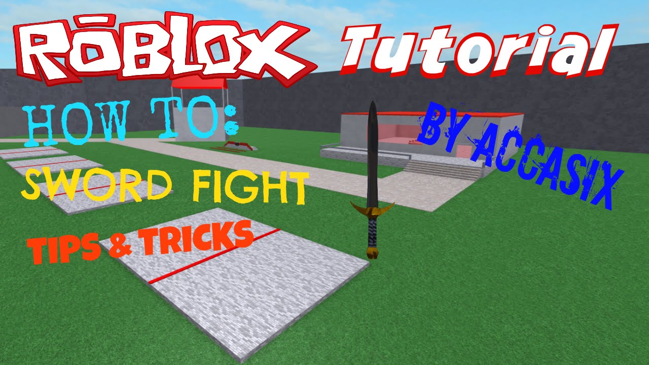 How To Sword Fight On Roblox Accasix Youtube
