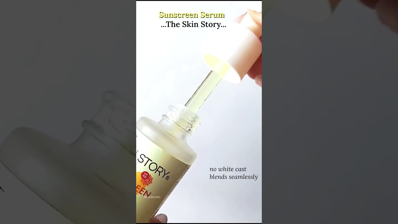 Sun safe skin with The Skin Story Sunscreen Serum 