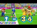 Mario & Sonic At the London 2012 Olympic Games - Team Sonic, Bowser Play Football | Crazygaminghub