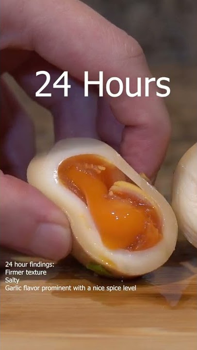 96 hour Mayak Eggs Korean Marinated Eggs Experiment