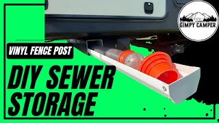 I Built A DIY Sewer Hose Storage System for the RV