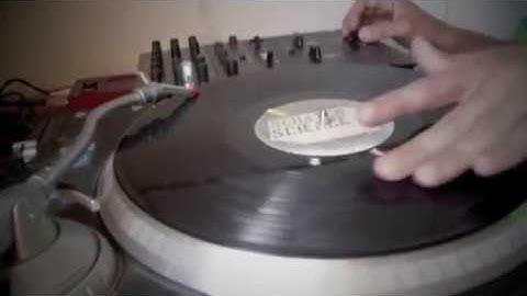 One shot scratch using the Kaoss pad mini