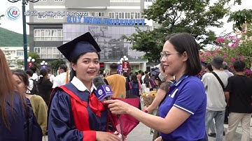 Lễ Tốt nghiệp đại học năm 2022 tại QNU