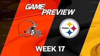 Cleveland Browns vs. Pittsburgh Steelers | NFL Week 17 Game Preview | NFL Playbook
