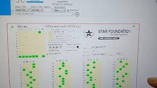 How to calculating OMR SHEET in MACHINE