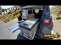 Diy slideout 12v camp kitchen fridgefreezer savage camper kitchen build episode 2