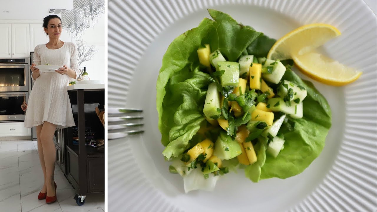 Fresh Chayote Mango Salad Recipe - Heghineh Cooking Show