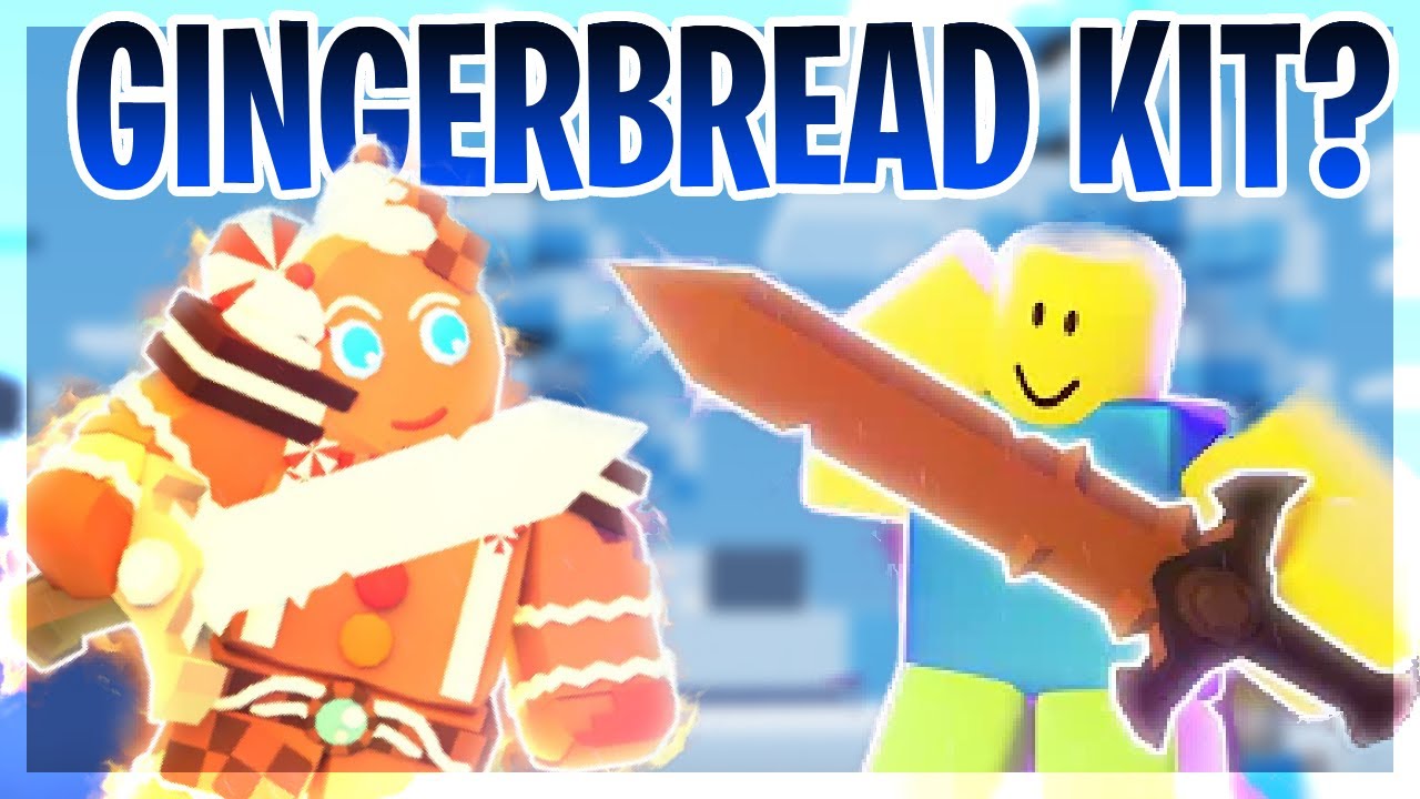 The Gingerbread Man KIT* makes PLAYERS CRY! in ROBLOX Bedwars - BiliBili