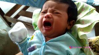 Bayi menangis lucu bikin gemes Baby crying funny to make really funny