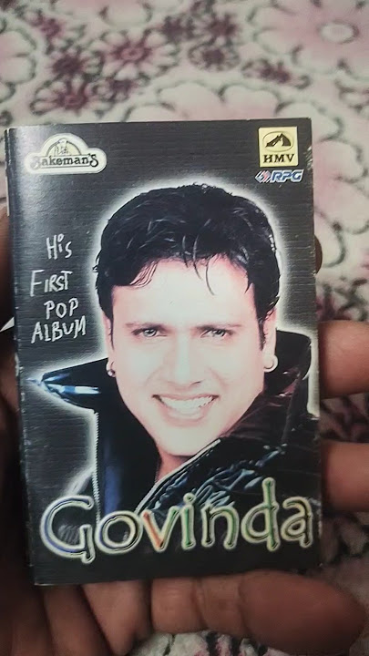 Govinda first album #audio cassette #bollywood #youtubeshorts #hindisong #7888929197