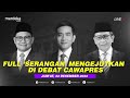  live now  kejutan di debat cawapres adu gagasan ekonomi hingga perkotaan