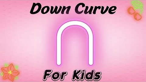 #Pattern Writing for #kids/#Down #Curve /#Pre - #Writing #skills for kids.