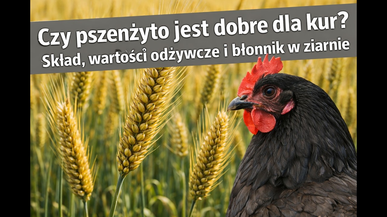 Pszenżyto vs pszenica – co lepsze dla nieśności kur? Co dawać dla poprawy jakośći jaj.