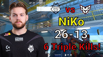 CS2 G2 NiKo VS HEROIC Nuke POV (26-13) |  Dec 13, 2024 | niko pov #cs2 #major