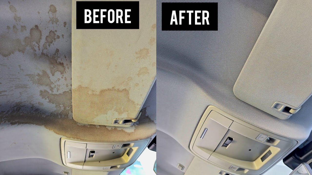 How to Deep Clean Your Car Headliner (Stain Removal) - YouTube