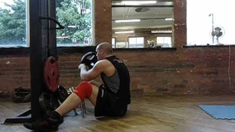 Seated cable row drop set