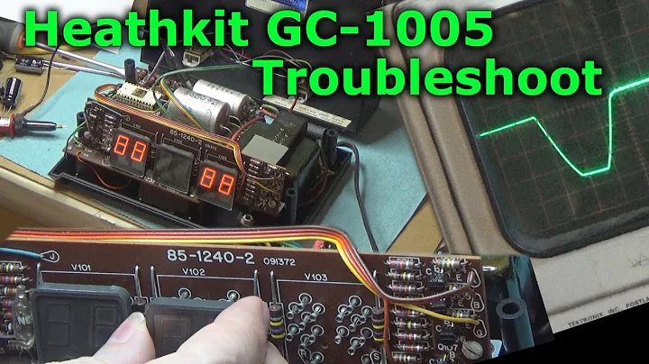 Heathkit GC-1005 Panaplex Clock Troubleshoot