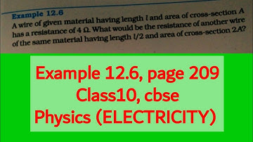 A wire of given material having length l and area of cross section A has a resistance of 4ohm. What
