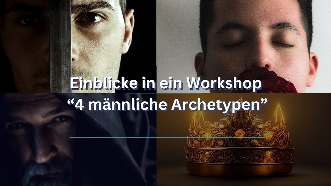 Einblick in einen Workshop zu den "4 männlichen Archetypen" - König, Magier, Liebhaber und Krieger