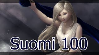 Painting finnish maiden for independence day [Digital painting]