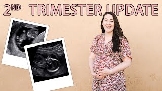 Second Trimester Update! | Baby kicks, Nursery Update, Glucose Test, Placenta Previa, Birth Classes