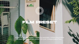 FILM PRESET // VSCO X // VSCOTUTORIAL