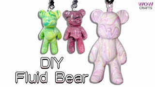 How to Make Cute DIY Fluid Trendy Bear Fidget Toys for Kids | Handcrafts | Slime Fidget Toys