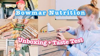 Bowmar Nutrition  // unboxing + taste test of bowmar nutrition products screenshot 5