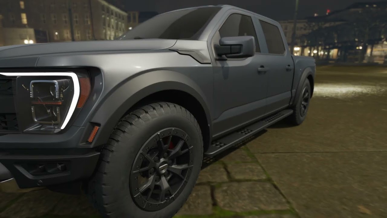 3M Satin Thundercloud Wrap on Ford F150 Raptor Showcase