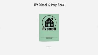ITV School Book | 12 Pages | 31 Courses  | 2 Levels | GCSE | A LEVEL | 4K
