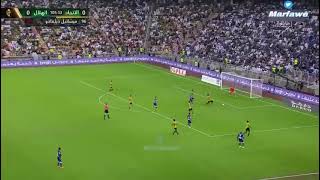 هدف الهلال والفوز والتأهل إلى النهاىي موسى ماريقا على الاتحاد كاس الملك الف مبروك يازعماء 💙🤍😍