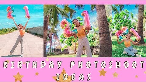 Outdoor birthday photoshoot ideas for adults